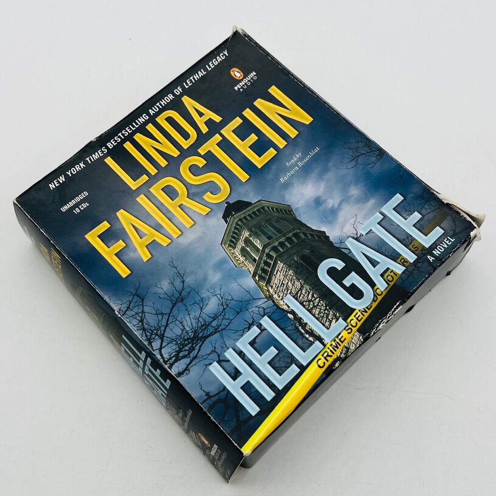 Hell Gate Linda Fairstein Audiobook 10 CD Unabridged Barbara Rosenblat 2010